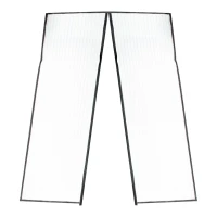 Luaro KX3206 Magnetická síť proti hmyzu na dveře 160 x 230 cm, černá