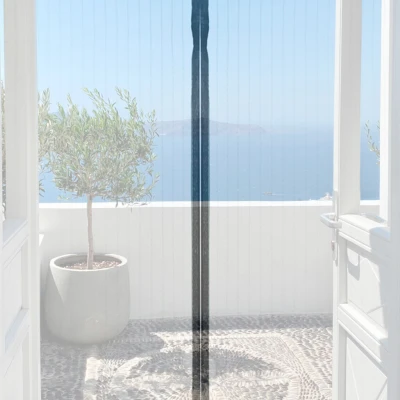 Luaro KX3206 Magnetická síť proti hmyzu na dveře 160 x 230 cm, černá