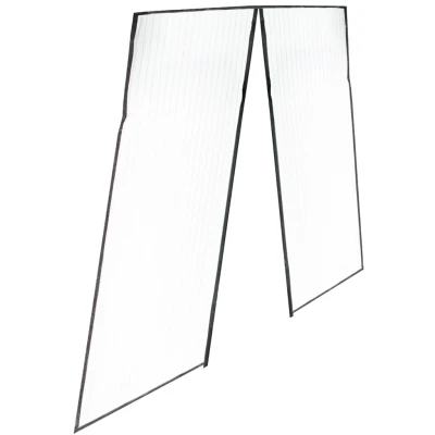 Luaro KX3206 Magnetická síť proti hmyzu na dveře 160 x 230 cm, černá