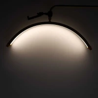 KIK KX2976 Kozmetická LED lampa na predlžovanie rias, 36 W, zlatá