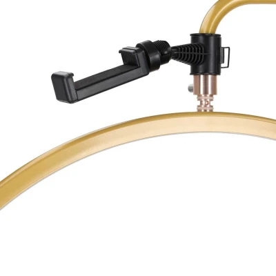 KIK KX2976 Kozmetická LED lampa na predlžovanie rias, 36 W, zlatá