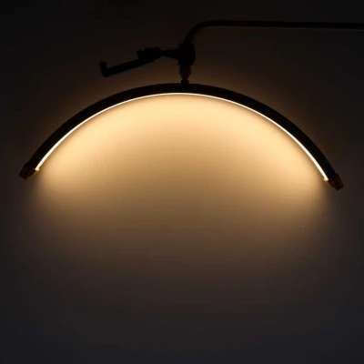 KIK KX2976 Kozmetická LED lampa na predlžovanie rias, 36 W, zlatá