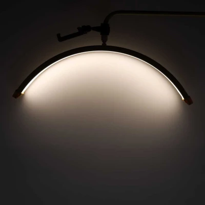KIK KX2976 Kozmetická LED lampa na predlžovanie rias, 36 W, zlatá