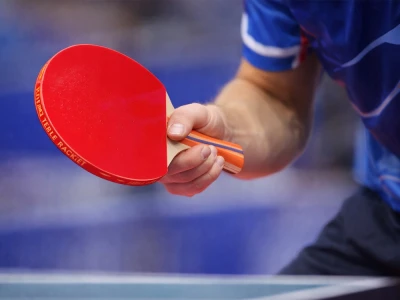 Verk 14709 Set na stolní tenis 2 rakety + 3 míčky v pouzdře 