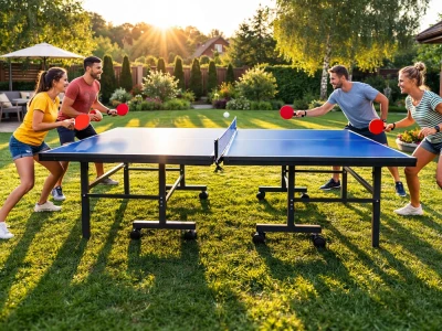 Verk 14710 Set na stolní tenis 2 rakety + 3 míčky v pouzdře