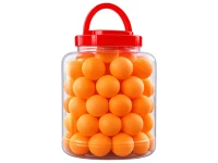 Verk 14711 Sada loptičiek na stolný tenis, 40 mm, 60 ks, oranžová