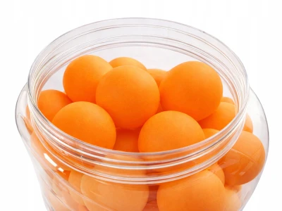 Verk 14711 Sada loptičiek na stolný tenis, 40 mm, 60 ks, oranžová