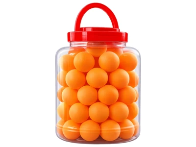 Verk 14711 Sada loptičiek na stolný tenis, 40 mm, 60 ks, oranžová