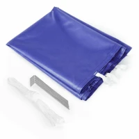 MultiGarden PAW-FGA-3X3-8 Zahradní samorozkládací párty stan 3 x 3 m, modrý