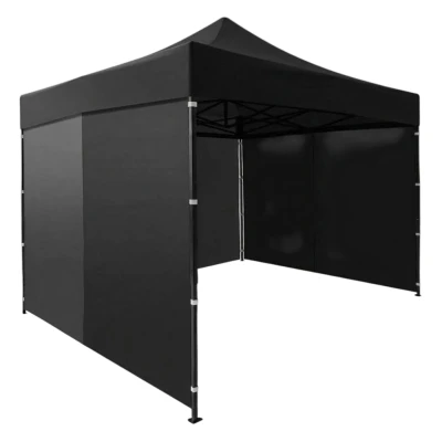 MultiGarden PAW-FGA-3X3-1 Zahradní samorozkládací párty stan 3 x 3 m, černý