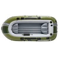 Intex 66333 Nafukovací člun pro 3 osoby s pumpou a pádly, Seahawk 3, zelený