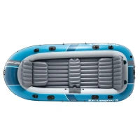 Intex 66325 Nafukovací člun pro 5 osoby s pumpou, pádly a taškou, Excursion 5, modrý