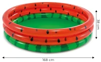Intex 58448 Nafukovací detský bazénik 168 x 168 x 38 cm, melón