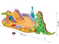 Intex 56139 Nafukovací hrací centrum se skluzavkou, dinosauří hřiště