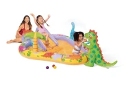 Intex 56139 Nafukovací hrací centrum se skluzavkou, dinosauří hřiště