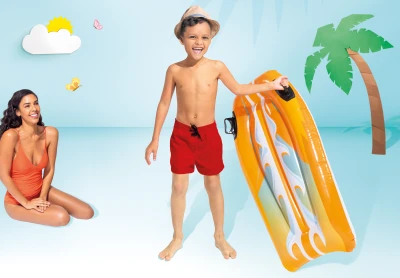 Intex 58165 Nafukovací surf s madly pro děti, oranžový