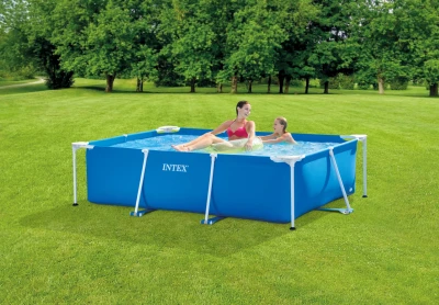 Intex 28271 Zahradní rámový bazén 260 x 160 cm, modrý