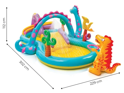 Intex 57135 Nafukovacie ihrisko Dinoland