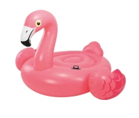 Intex 57558 Nafukovací plameniak s úchytmi 147 x 140 x 94 cm