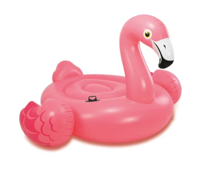 Intex 57558 Nafukovací plameniak s úchytmi 147 x 140 x 94 cm