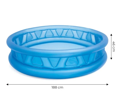 Intex 58431 Dětský nafukovací bazének soft side 188 x 46 cm
