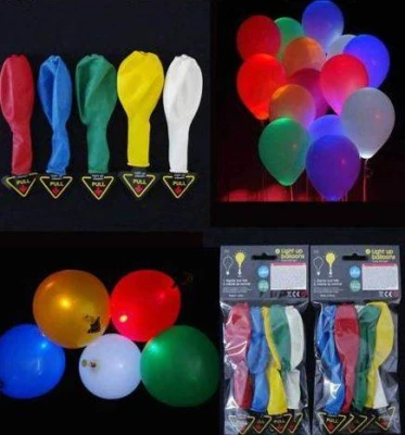 Gacek LED Svietiace balóniky 4 Ks