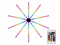 Verk 12441 LED světelný ohňostroj RGB, dálkové ovládání