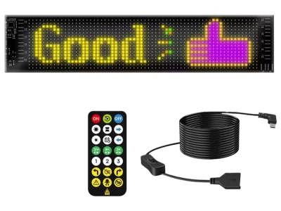Verk 12442 Flexibilní LED USB panel s dálkovým ovládaním 37,5 x 9,5 cm