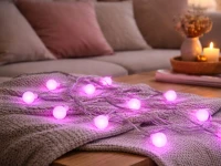 Verk 12444 Světelné kuličky RGB, 50 LED, USB, dálkové ovládání, Bluetooth