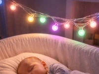 Verk 12444 Světelné kuličky RGB, 50 LED, USB, dálkové ovládání, Bluetooth