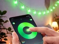 Verk 12445 Svetelné hviezdičky RGB, 50 LED, USB, diaľkové ovládanie, Bluetooth