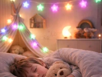 Verk 12445 Svetelné hviezdičky RGB, 50 LED, USB, diaľkové ovládanie, Bluetooth