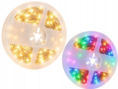 Verk 12446 LED pásek RGB, IP65, USB, Bluetooth, dálkové ovládání, 10 m