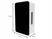 Verk 27800 Drôtový elektrický zvonček, 230 V, 80 dB, čierny