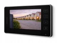 Verk 27801 Videovrátnik s LCD monitorom pre bránku a bránu, 220 V, čierny