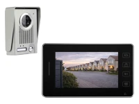 Verk 27801 Videovrátnik s LCD monitorom pre bránku a bránu, 220 V, čierny