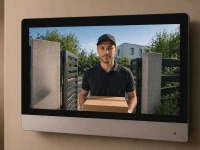 Verk 27802 Videovrátnik s LCD monitorom, WiFi, IR nočné videnie, strieborný