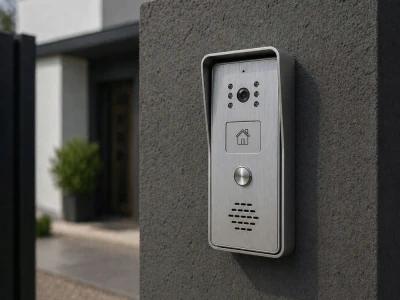Verk 27802 Videovrátnik s LCD monitorom, WiFi, IR nočné videnie, strieborný