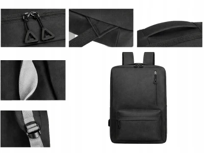 Verk 27813 Cestovní batoh do letadla 18 - 20 l, 45 x 30 x 16, černý