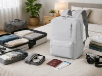 Verk 27813 Cestovní batoh do letadla 18 - 20 l, 45 x 30 x 16, šedý