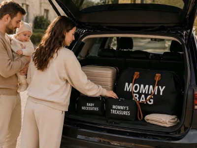 Verk 27814 Taška pro maminku Mommy bag, sada 3 ks, černá