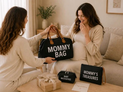 Verk 27814 Taška pro maminku Mommy bag, sada 3 ks, černá