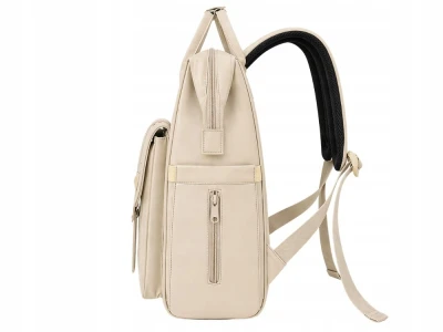 Verk 27816 Městský batoh s kapsami 41 x 28 x 21 cm, krémový