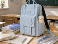 Verk 27816 Městský batoh s kapsami 41 x 28 x 21 cm, modrý