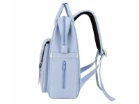 Verk 27816 Městský batoh s kapsami 41 x 28 x 21 cm, modrý