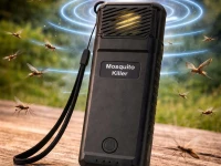 Verk 24660 Přenosný odpuzovač komárů a hmyzu 5 V, USB-C, černý