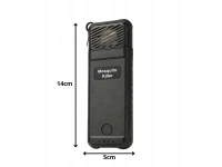 Verk 24660 Přenosný odpuzovač komárů a hmyzu 5 V, USB-C, černý