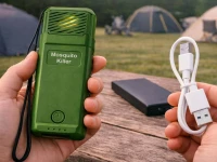 Verk 24660 Přenosný odpuzovač komárů a hmyzu 5 V, USB-C, zelený