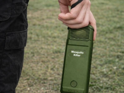 Verk 24660 Přenosný odpuzovač komárů a hmyzu 5 V, USB-C, zelený