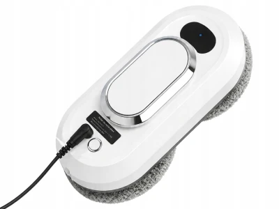 Verk 27707 Robotický magnetický čistič okien, diaľkové ovládanie, 72 W, biely